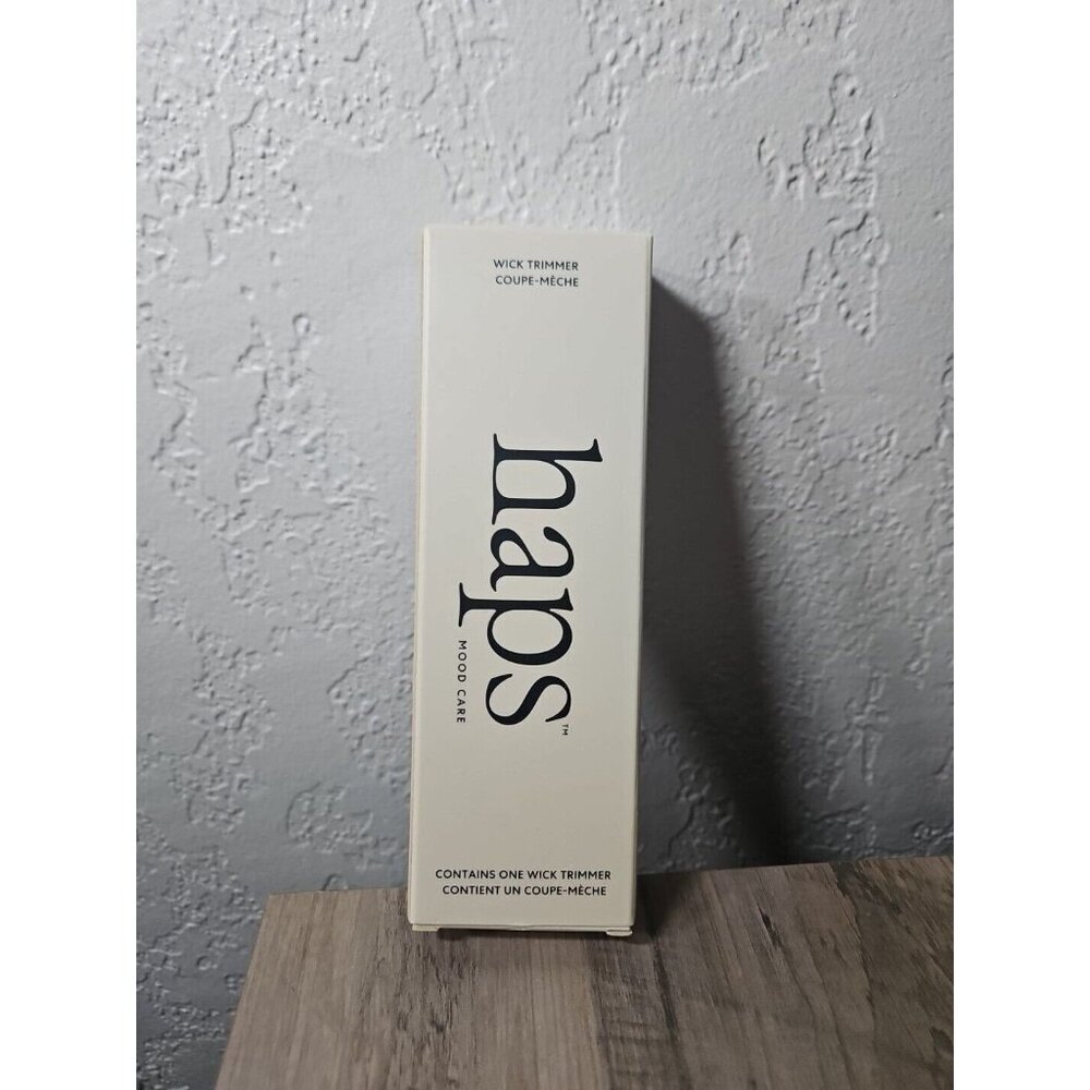 HAPS Mood Care Candle Wick Trimmer 7inch Gold New In Box